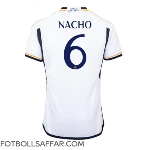 Real Madrid Nacho #6 Hemmatröja 2023-24 Kortärmad